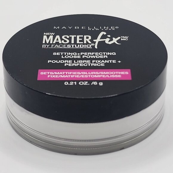 Maybelline Master Fix by Facestudio Setting + Perfecting Loose Powder NEW SEALED - Picture 1 of 3